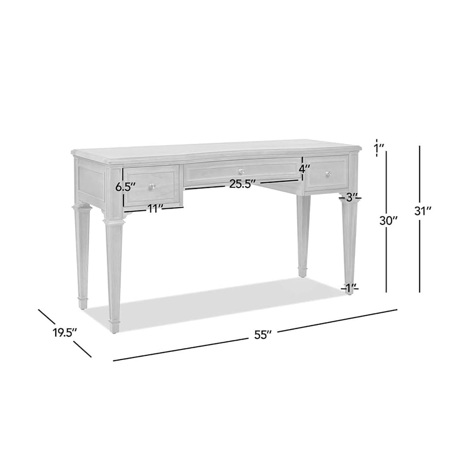 Amazon.com: Jennifer Taylor Home JTH Luxe Dauphin 55